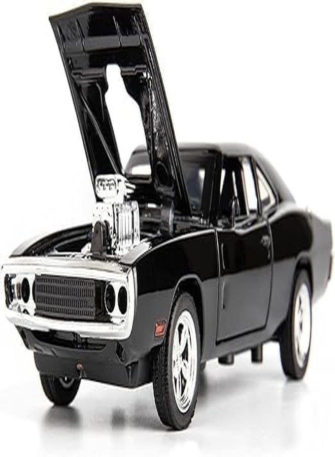 RAHU Exclusive Alloy Metal Pull Back Die-cast Car Fast & Furious 7 Diecast Metal Pullback Toy car with Openable Doors & Light, Music Boys Gifts Toys for Kids【Colors as Per Stock】 - Image 1